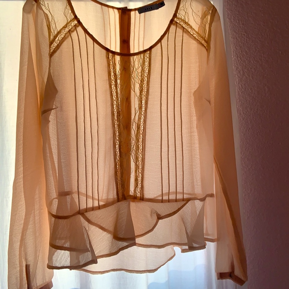 Lush Peplum Blouse